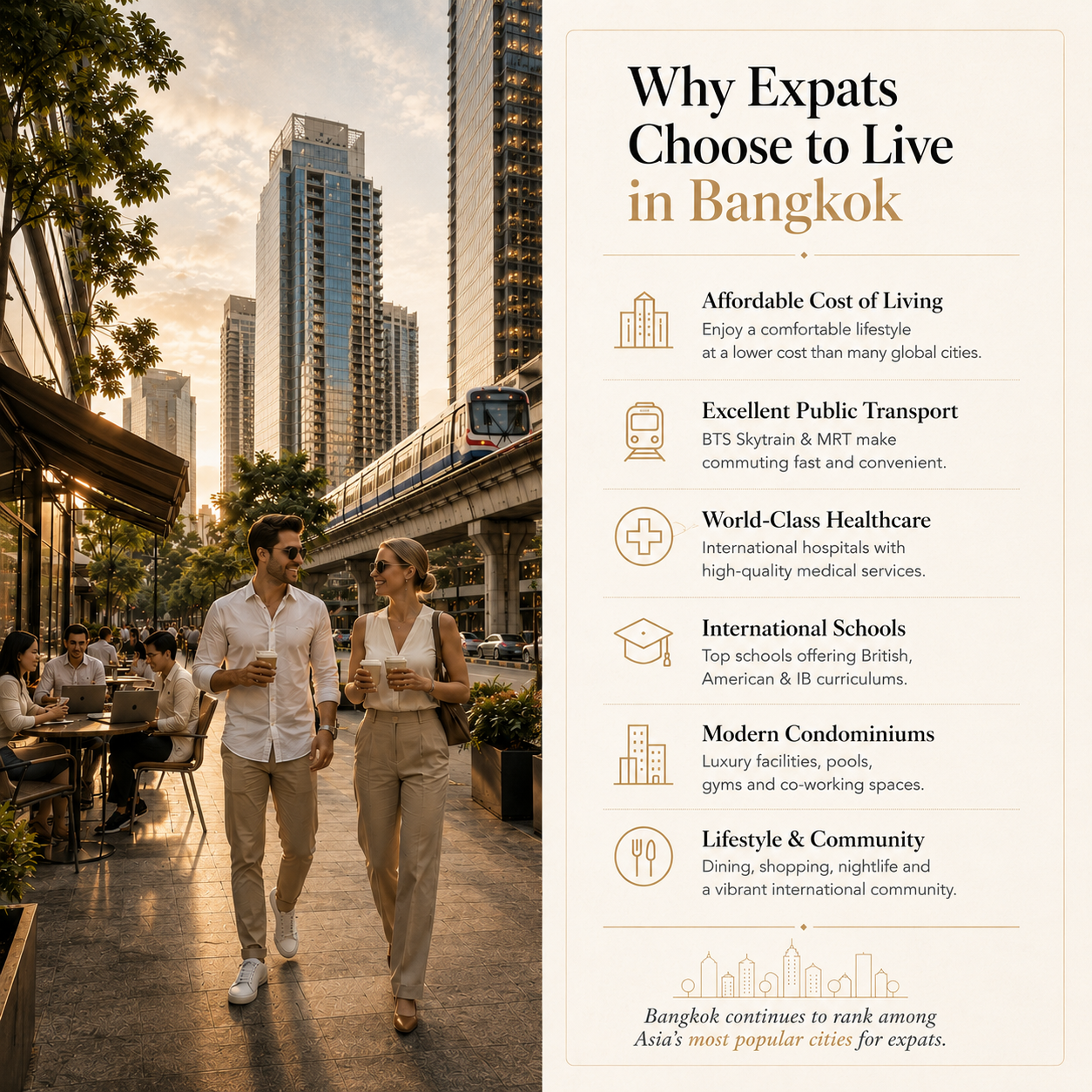 Why Expats Choose to Live in Bangkok