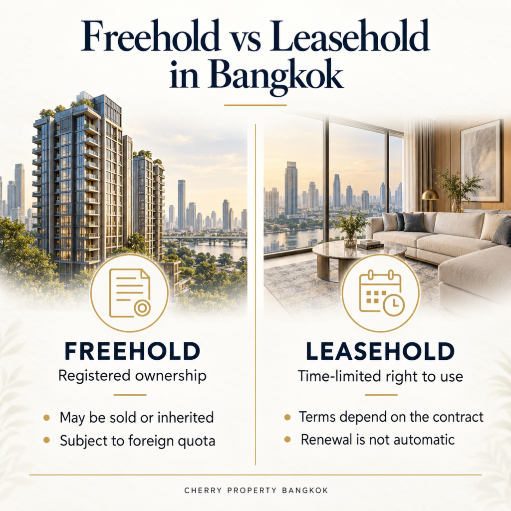 Freehold and Leasehold Property in Bangkok