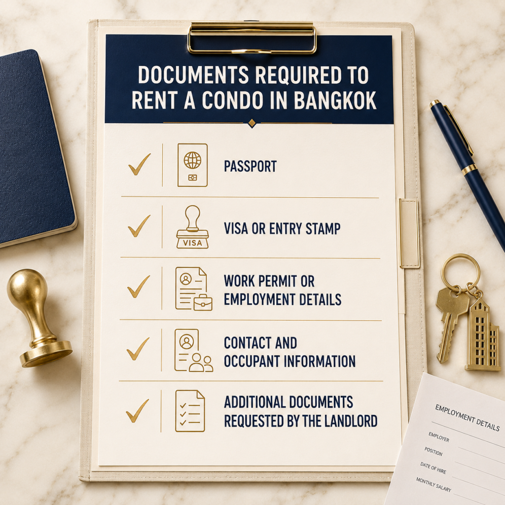 Documents Required to Rent a Condo in Bangkok